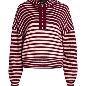 New, never worn rag & bone cashmere hooded sweater